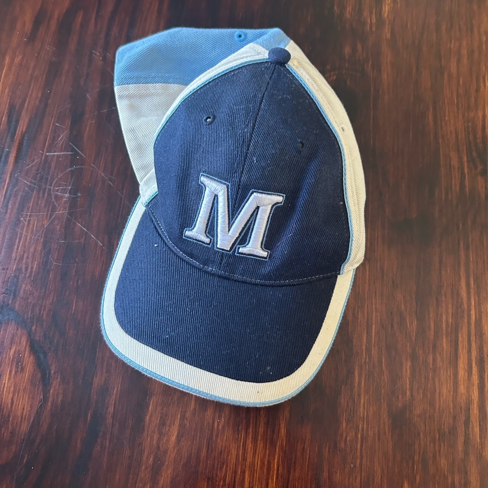 Navy Blue Cap with M Logo